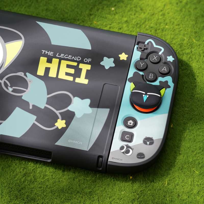 Jixiang swtich 2 protective case NS2 Luo Xiaohei all-inclusive model full set of video game gift package protective case storage package Xiaohei Shadow tempered film rocker cap