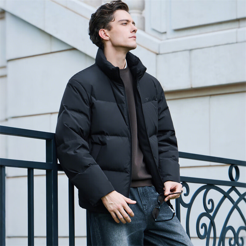 Septwolves heavyweight goose down level 4 waterproof down jacket men's winter stand-up collar thickened warm coat jacket men's bread coat