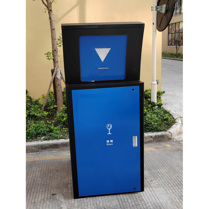 Jingxingong outdoor Shenzhen classification trash can garbage room classification kiosk 660L community property street sanitation trash can 240 liters plastic trash can