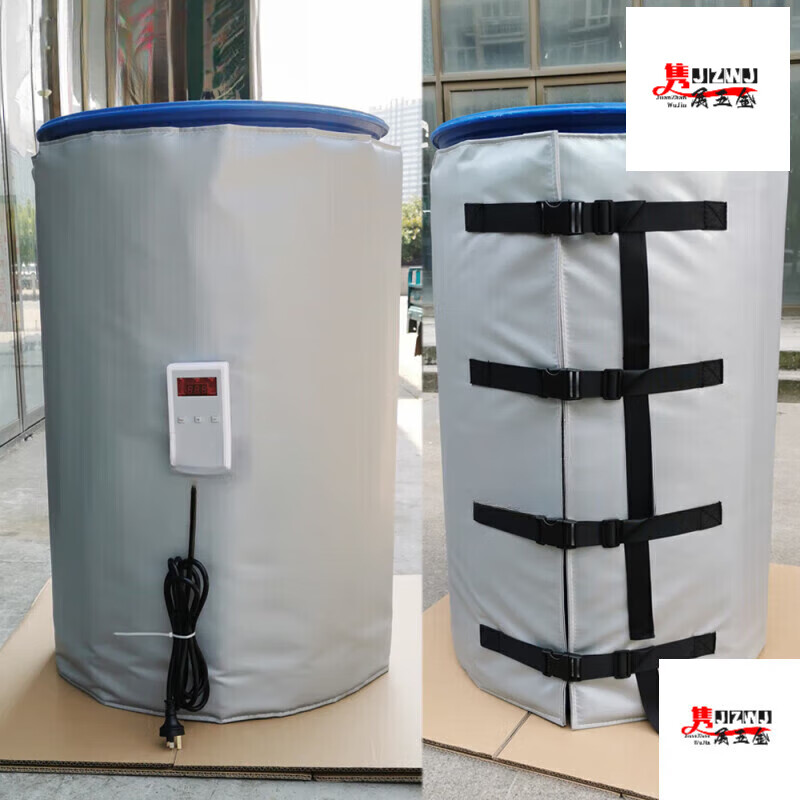 Lishi BaoMu oil barrel heating blanket industrial electric blanket gas tank electric belt ton barrel electric blanket spot direct 200 liter barrel electric blanket with digital display temperature control all-inclusive