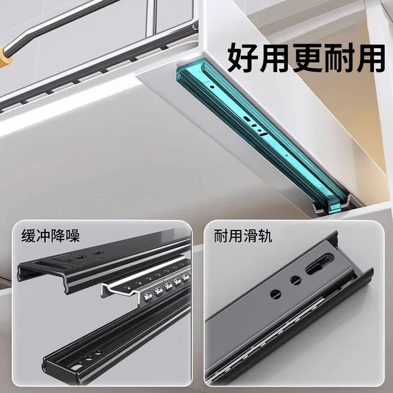 Best Helper Kitchen Dish Rack Drain Rack Pull-out Dish Rack Cabinet Pull Basket Tableware Cabinet Drawer Integrated Storage Rack