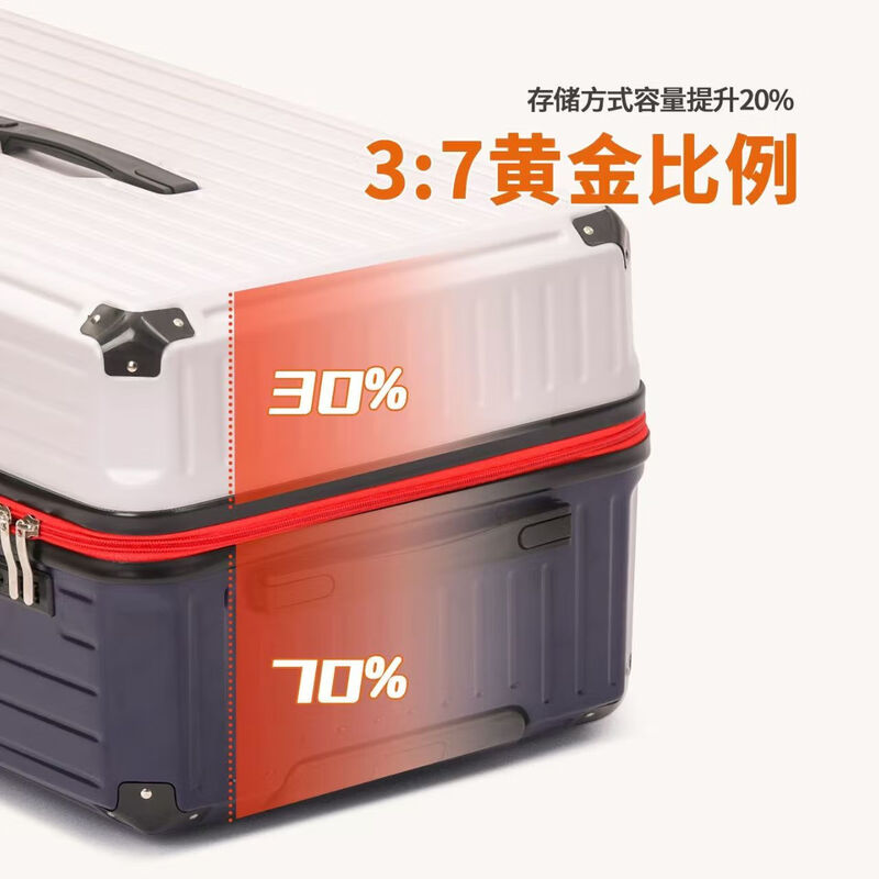 Large-capacity suitcase 32-inch travel trolley case thickened and enlarged 28-inch student leather password boarding case 26-inch meteorite black 30-inch 5-wheel brake shock absorption + antibacterial lining double closed