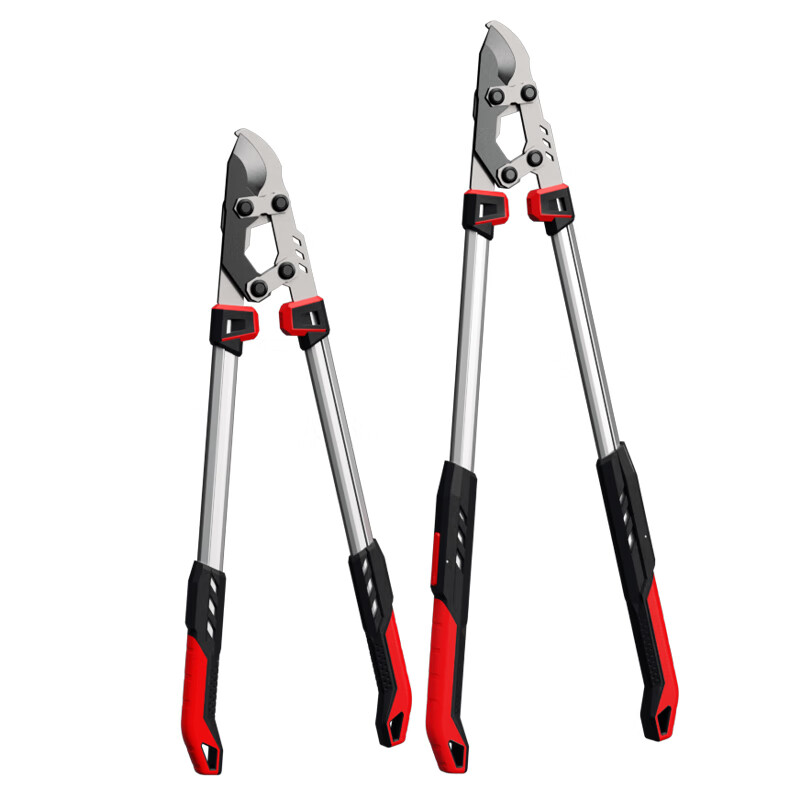 Delixi scissors, pruning shears, special thick branch shears for cutting branches, imported material for pruning branches, strong pruning branch shears, powerful shears, aluminum alloy, recommended cutting 40mm - upgraded and extended version, 1 free blade