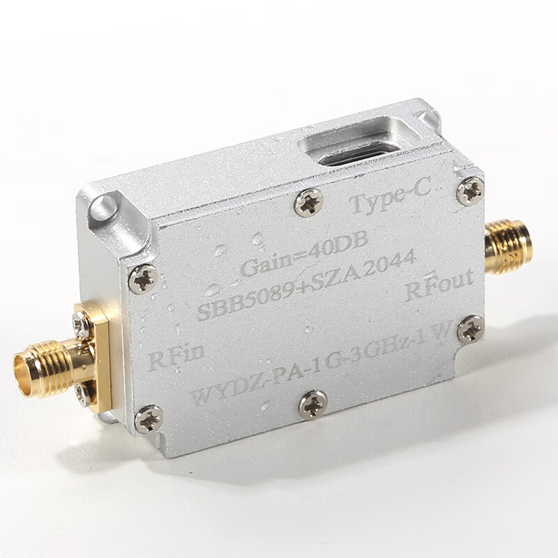 Microwave unidirectional power amplifier SBB5089+SZA2044 2.4GHz 1W 30dBm RF power amplifier