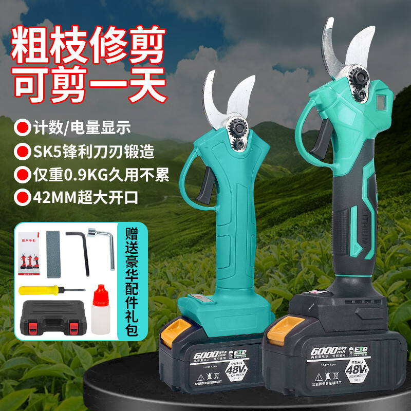 Yingtang Ruishi Dayi electric scissors rechargeable garden fruit tree pruning shears tree lithium electric branch shears German brushless 2024 model branch shears bare machine