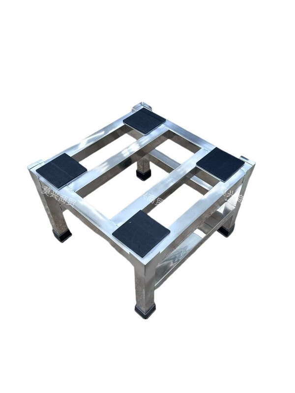 Raft core stainless steel washing machine base heightening universal refrigerator foot pad heightening shelf drum heightening Space Master length 55 cm width 55 cm height 20 cm