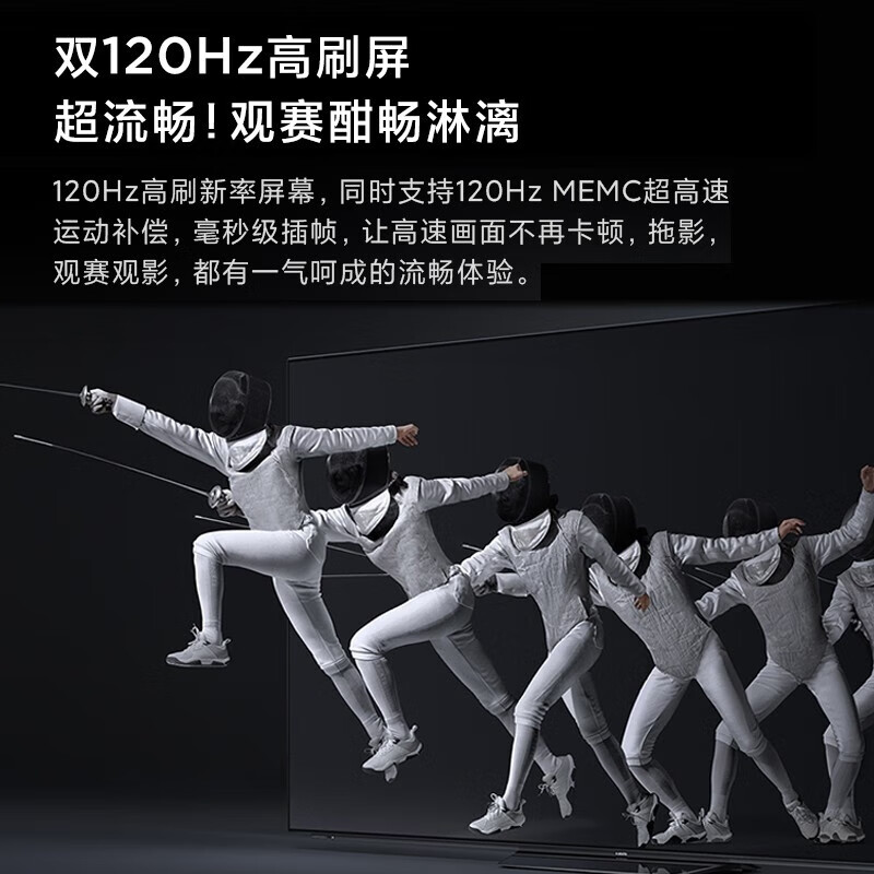 Xiaomi (MI) TV 77-inch OLED77 Master 4K ultra-high definition metal full screen far-field voice smart LCD flat-panel TV home living room bedroom color TV trade-in 77-inch exclusive package installation Xiaomi OLED77+ door-to-door installation