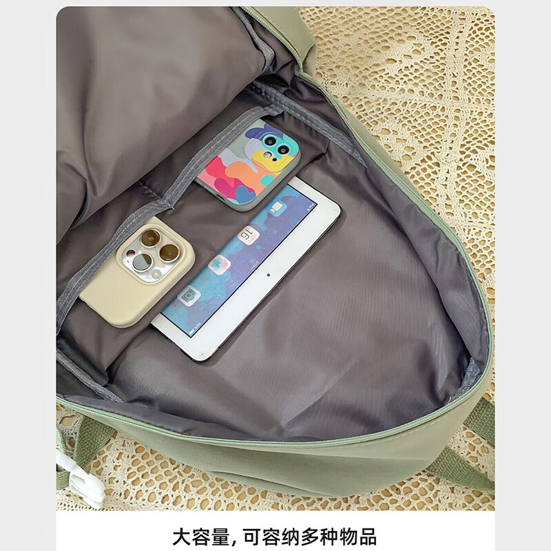 Pull back schoolbags for girls junior high school students 2025 new high-looking primary school students' backpacks high school students' large-capacity backpacks