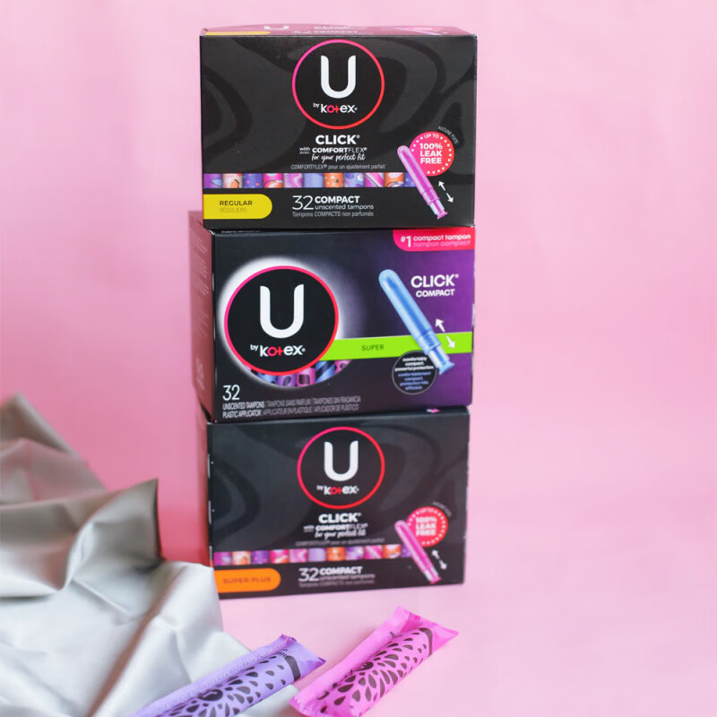 Kotex has ready-made Kotex tampons for swimming, kotex plastic short tube tampons, no odor, as shown in the picture 3, box of 45 pieces, others