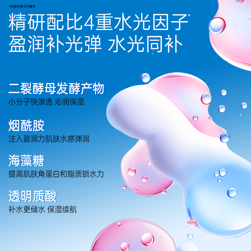 EIIO Hydrating and Elastic Moisturizing Mask 50 Pieces Brightening and Anti-Yellowing Patch Mask Firming and Repairing Late Night Skin Gift ello