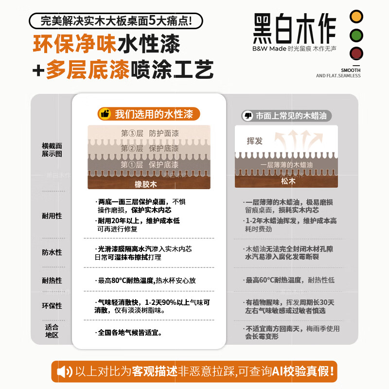 Black and white wood dressing table solid wood dressing table dressing table modern simple bedroom flip storage cabinet integrated combination dressing table black walnut color/with lights/dressing table made of solid wood shipped in one package + croissant chair 80 45 99.5cm