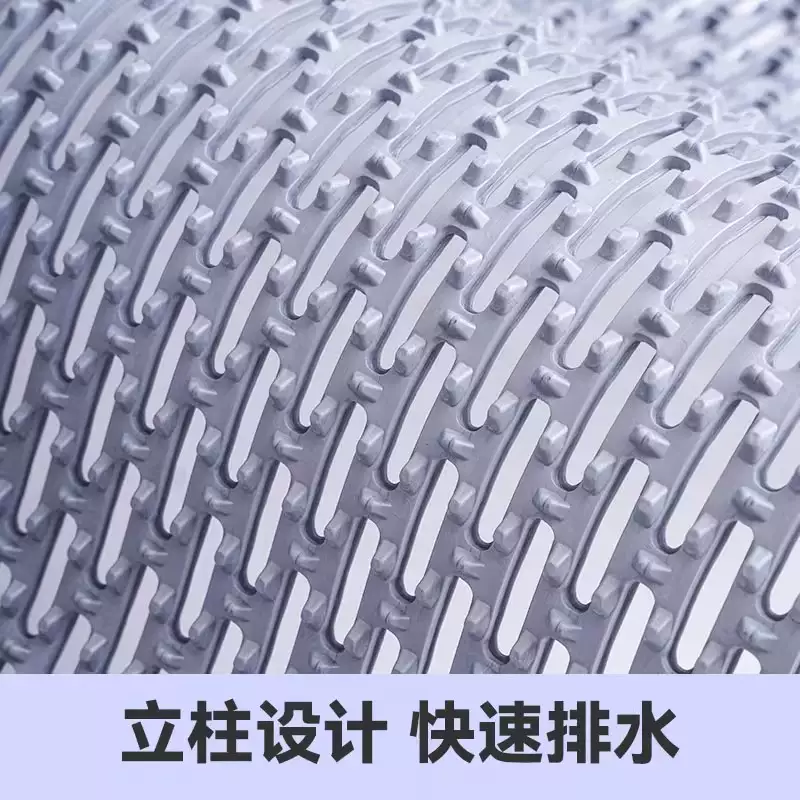 Yusenyi Bathroom Non-slip Mat Bathroom Toilet Foot Mat Bath Bathroom Special Non-Slip Floor Mat Bathroom Shower Pink 60x150cm