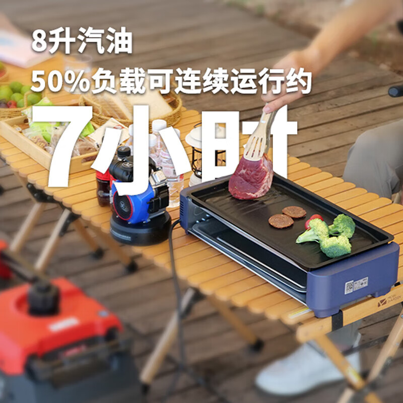 Zongshen silent variable frequency generator gasoline 220V home small stall outdoor camping new energy charging 36KW remote control start