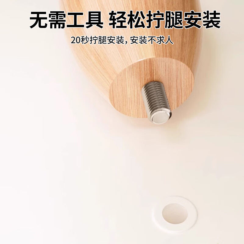 Zhuobo monitor elevated computer stand computer desktop storage rack thickened storage rack ZJ02 walnut color 55cm