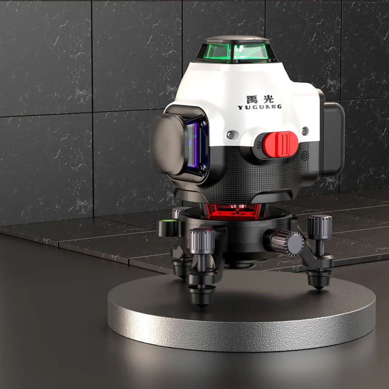 Yuguang's new two-in-one outdoor high-brightness rainbow machine 12 lines, three colors, 16 lines four colors, wall and ground dual-purpose instrument Yuguang Space Capsule Rainbow Machine Red, Green, Blue and Purple - 16 lines standard + tripod