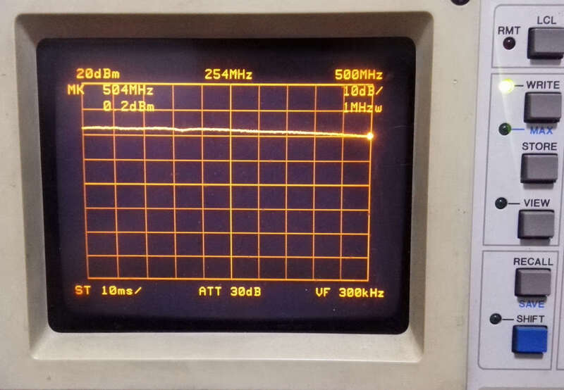 600MHz 2w 40dB high frequency radio frequency broadband power amplifier finished product real shot