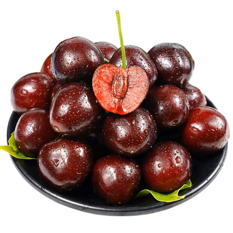 Chilean cherries JD Express next-day delivery in many places Imported large cherry fresh fruit gift box for gift giving 5 pounds (net weight) original box gift box The first choice for gift giving Big Mac JJJ 30-32mm 80% of the candidates