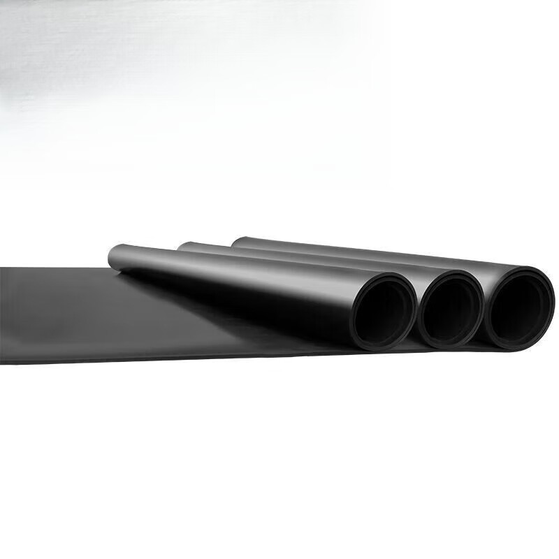 Raft core insulation mat power distribution room rubber glue 10KV carpet 3/5/8mm rubber sheet black flat surface 8mm thick (1m*1m) 25KV