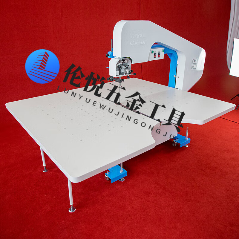 Qiaobolai air cushion cutting machine cloth cutting machine gantry knife steel belt fine cutting machine desktop variable frequency shearing machine ring knife electric scissors 3500 (special for 700 cutting machine) does not include free shipping