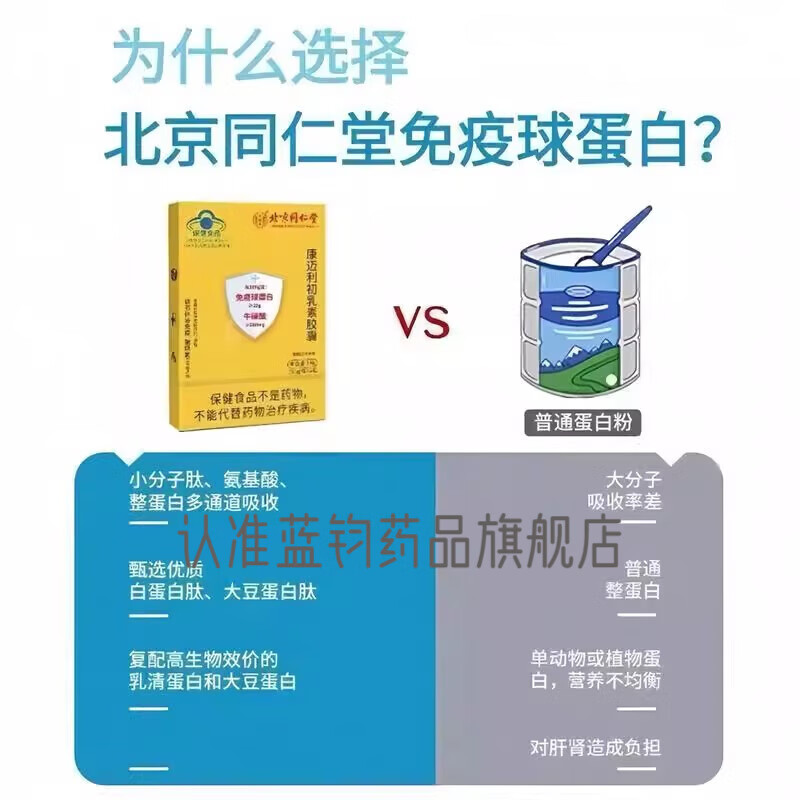 Tong Ren Tang Immune Skin Problems Comelius Colostrum Immune Globulin Capsules Official Flagship 3 Box Periodic Pack Improves Immune Skin Problems 95% Customers Choose 24 Capsules * 3 Boxes