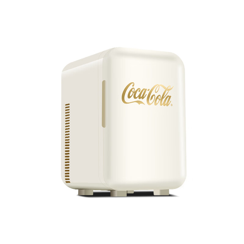 Coca-Cola Car Refrigerator 12L Car Home Dual-Purpose Mini Refrigerator Student Dormitory Office Skin Care Products Cooling and Warming Mini Refrigerator