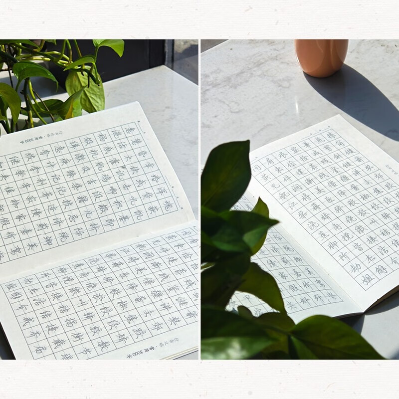 Guide to running script, whole writing and multi-word writing + 3000 commonly used words (practical application) Practical tutorial on running script techniques, running script copybook copying exercises, produced by Shuyi Design