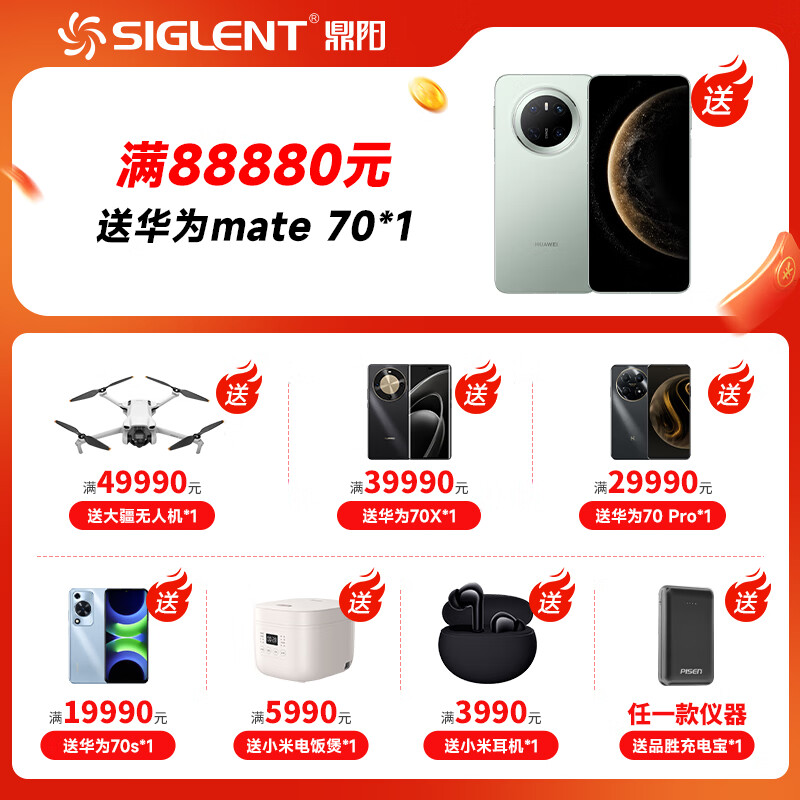 SIGLENT SDS2504X HD digital oscilloscope 500MHz bandwidth 4 channels 2G sampling