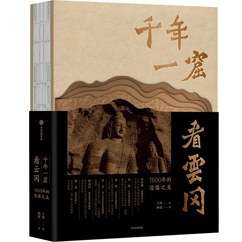 Looking at Yungang from a thousand years of grottoes Unique aesthetic perspective and precious images Yungang Grottoes Art Style Historical context General knowledge of art Books Datong Shanxi Tourism Grotto Temple Grotto Art Ancient Art Art Appreciation Collection CITIC Publishing House