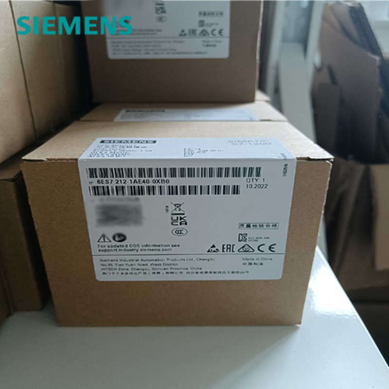 Siemens S7-1200PLC compact CPU module 6ES7212-1AE40-0XB0,1212C,DC/DC/DC,8DI/6DO/2AI