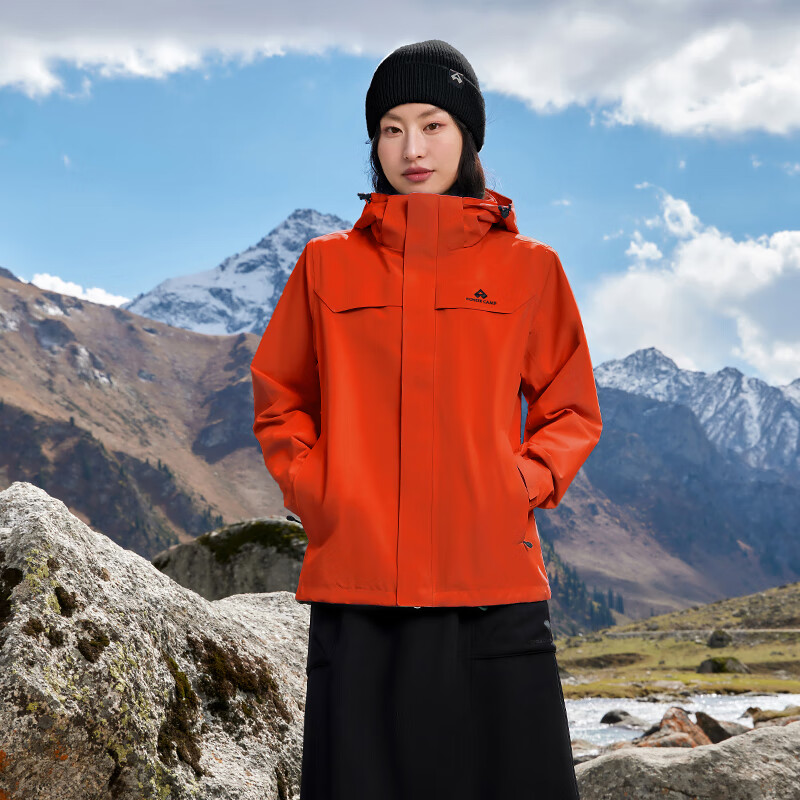 Pathfinder Suzaku Jacket Women's Three-in-One Fleece Jacket Autumn and Winter Warm Jacket Outdoor Windproof and Waterproof Mountaineering Clothing