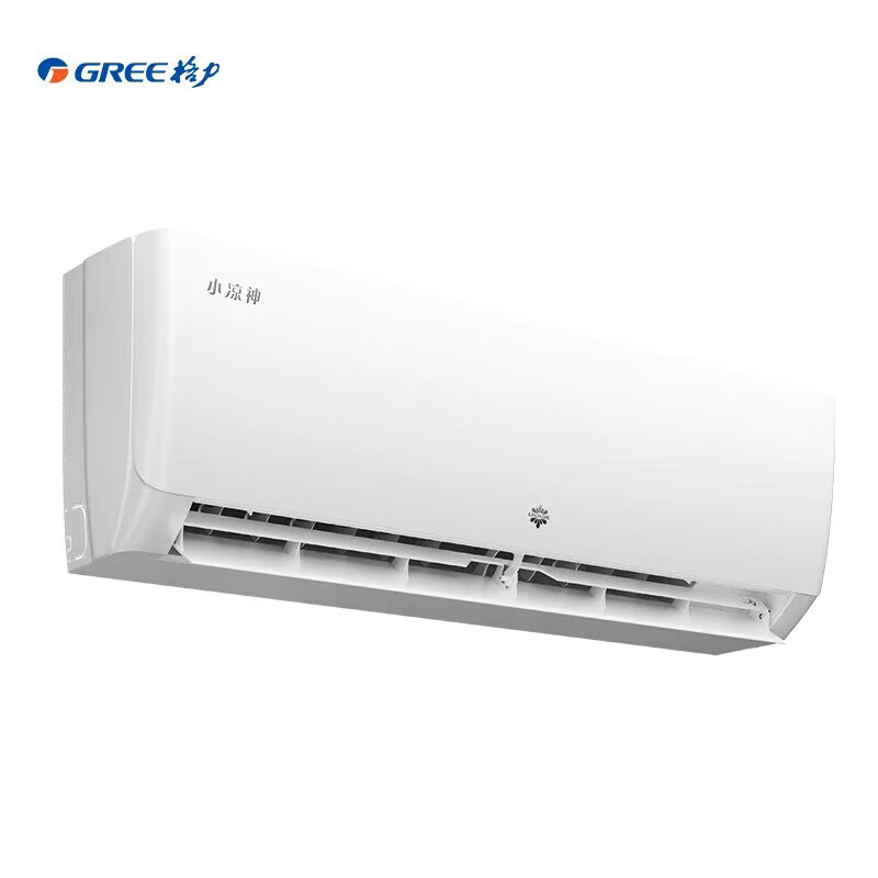 Jinghong air conditioner produced by GREE, Xiaoliangshen 1.5hp, new level of energy efficiency, energy saving, variable frequency heating and cooling, high temperature self-cleaning, independent dehumidification, bedroom hang-up appliances, Xiaoliangshen 1.5hp, cost-effective machine
