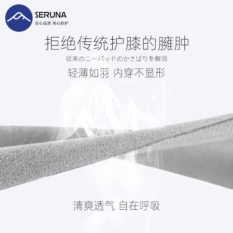 SERUNA Japanese meniscus knee pads, patella joint knee protectors, professional medical men's and women's injury protection sleeves