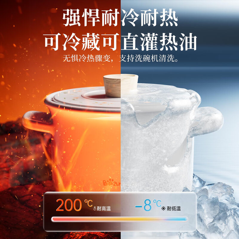 Bear lard jar high temperature resistant ceramic oil spicy chili oil jar seasoning special CX-JW068-P02