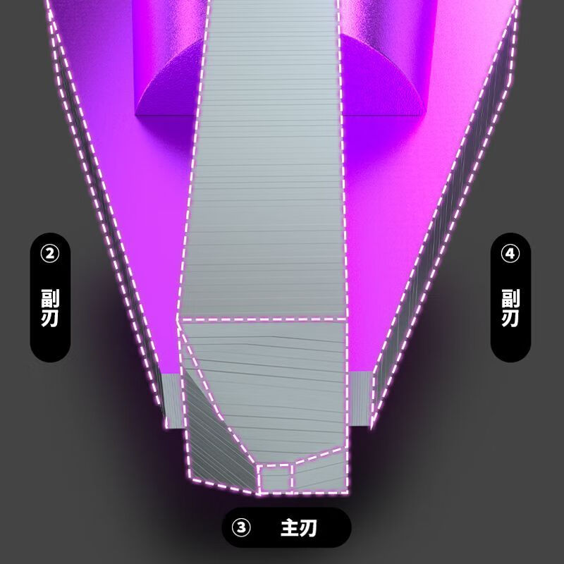 Yanran tungsten steel fast tapping drill four-edged alloy eccentric drill bit for ceramic tile concrete drilling 8mm 3 pieces