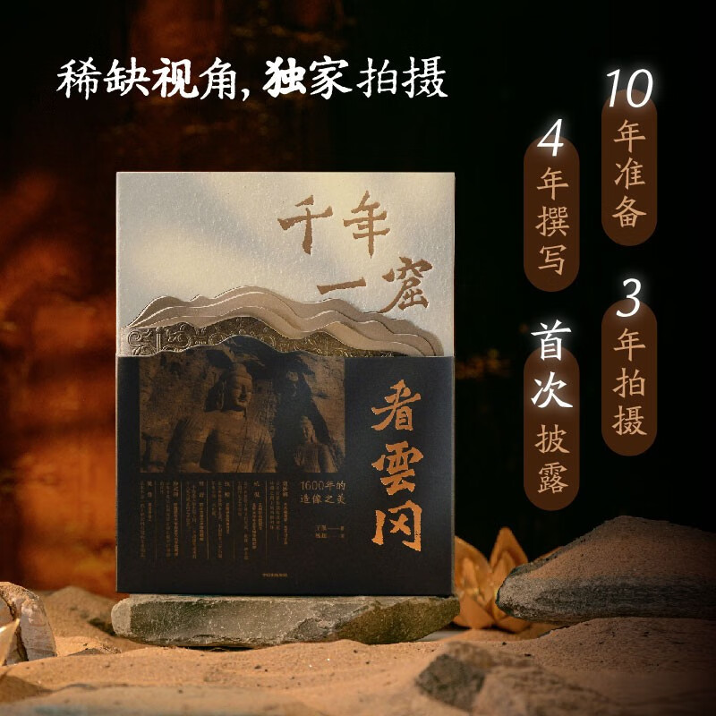 Looking at Yungang from a thousand years of grottoes Unique aesthetic perspective and precious images Yungang Grottoes Art Style Historical context General knowledge of art Books Datong Shanxi Tourism Grotto Temple Grotto Art Ancient Art Art Appreciation Collection CITIC Publishing House