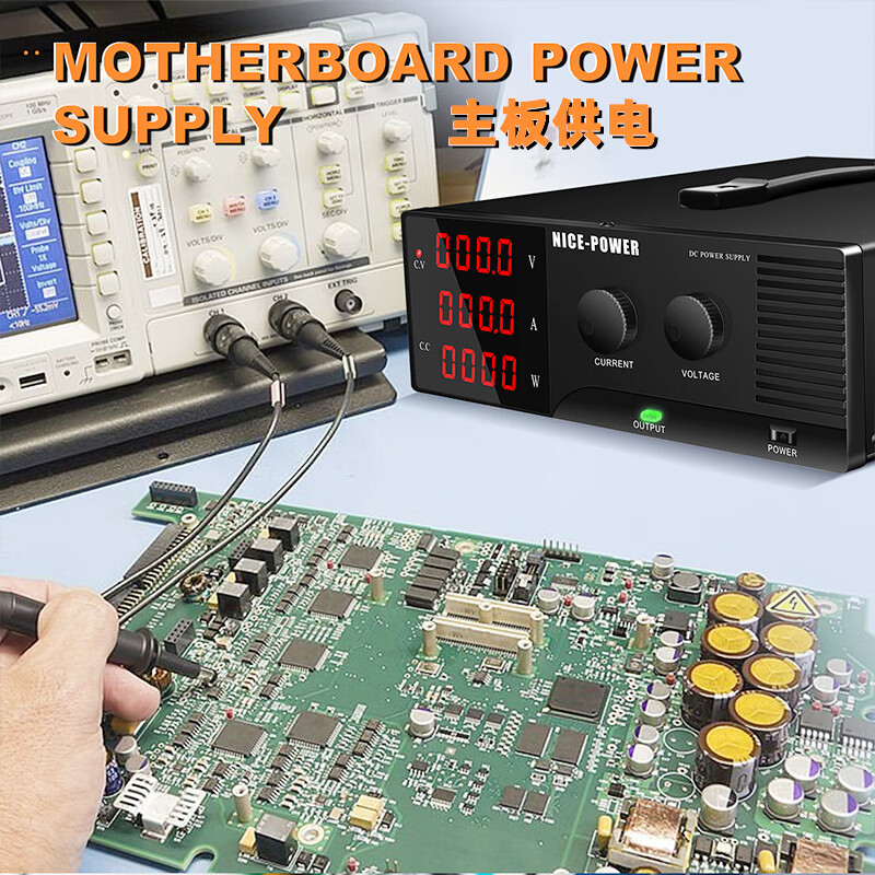 KUAIQU programmable DC regulated power supply 0~150V0~10A adjustable 1500W high power USB+232 programmable power supply