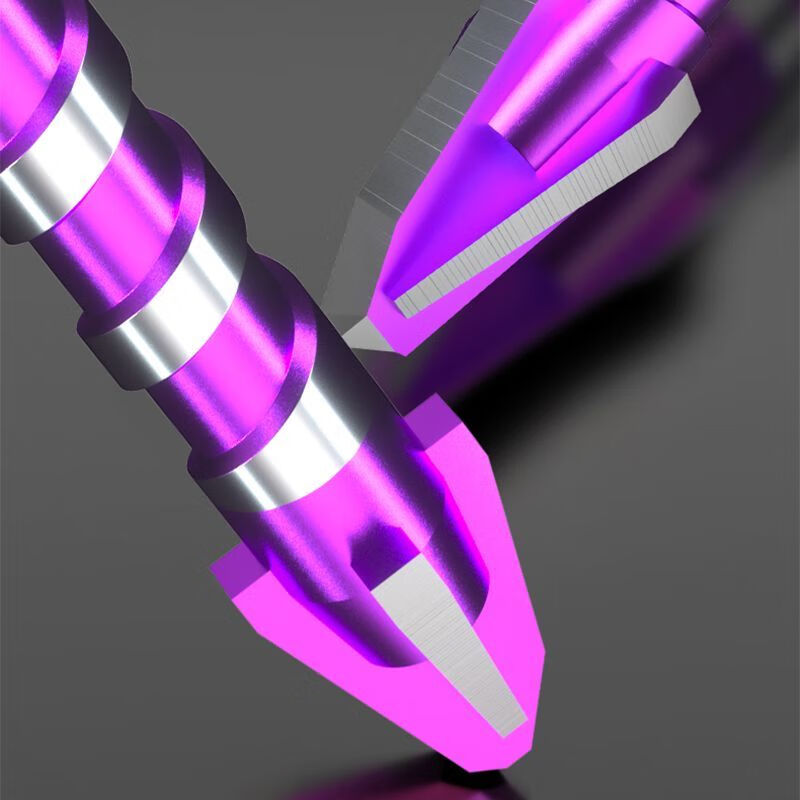 Yanran tungsten steel fast tapping drill four-edged alloy eccentric drill bit for ceramic tile concrete drilling 8mm 3 pieces