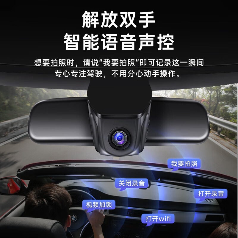 26 models of Haval Big Dog and 24 models of Haval Big Dog driving recorders, car front and rear dual recording, special car, line-free 4k2K ultra-clear, 2024 Big Dog, border collie version/Chinese pastoral dog/Labrador, 4K single lens 2160P+64G card+AI smart capture