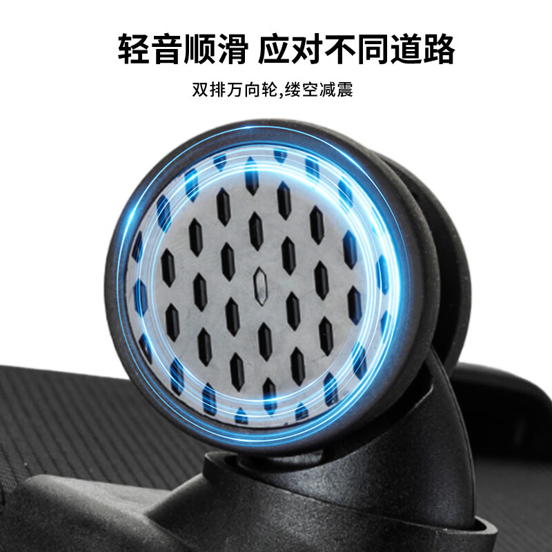 Travel Master 2025 New Ultra-Light Suitcase Women's Oxford Cloth Large Capacity Trolley Case Men's Business Travel Bag Password Boarding Case Black Zipper 30 Inch with Thickened Layer