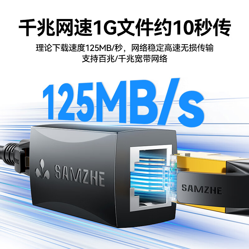 Shanze Network Cable Butt Adapter Gigabit Network Extension Connector Converter RJ45 Network Port Straight Head Crystal Head Module Suitable for Category 5/6/7 Network Cable Single 101BK