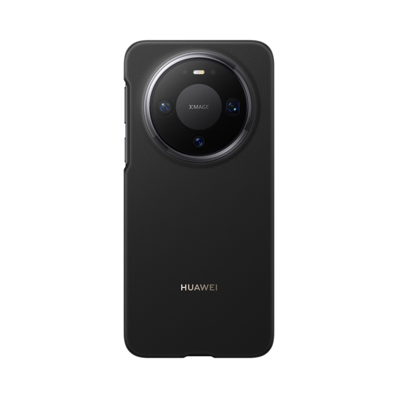 Quasi-new product Huawei (HUAWEI) Mate 80/Mate 80 Pro plain leather protective case black original original mobile phone case mobile phone protective cover