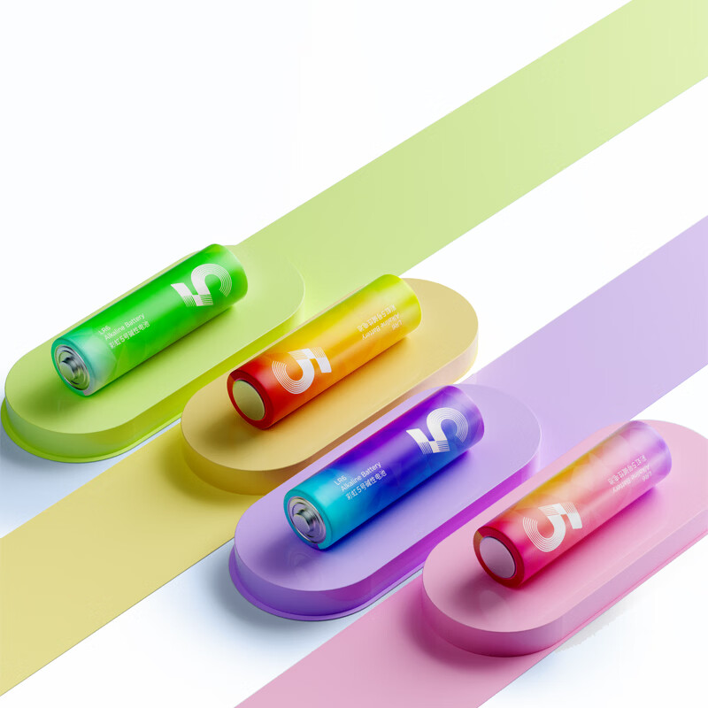 Made in Tokyo, No. 5 No. 7 batteries, 24-cell rainbow mixed pack, No. 5 No. 7 alkaline super performance, environmentally friendly, lead-free mercury, suitable for blood pressure monitors/fingerprint locks/remote controls/children's toys