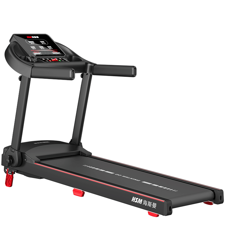 Heisman Treadmill Home Climbing Electric Walking Machine Intelligent Silent Shock Absorbing Indoor Aerobic Fitness Equipment Upgraded Model - Manual Slope Adjustment/10 Speed Adjustment/Run Out of the Box
