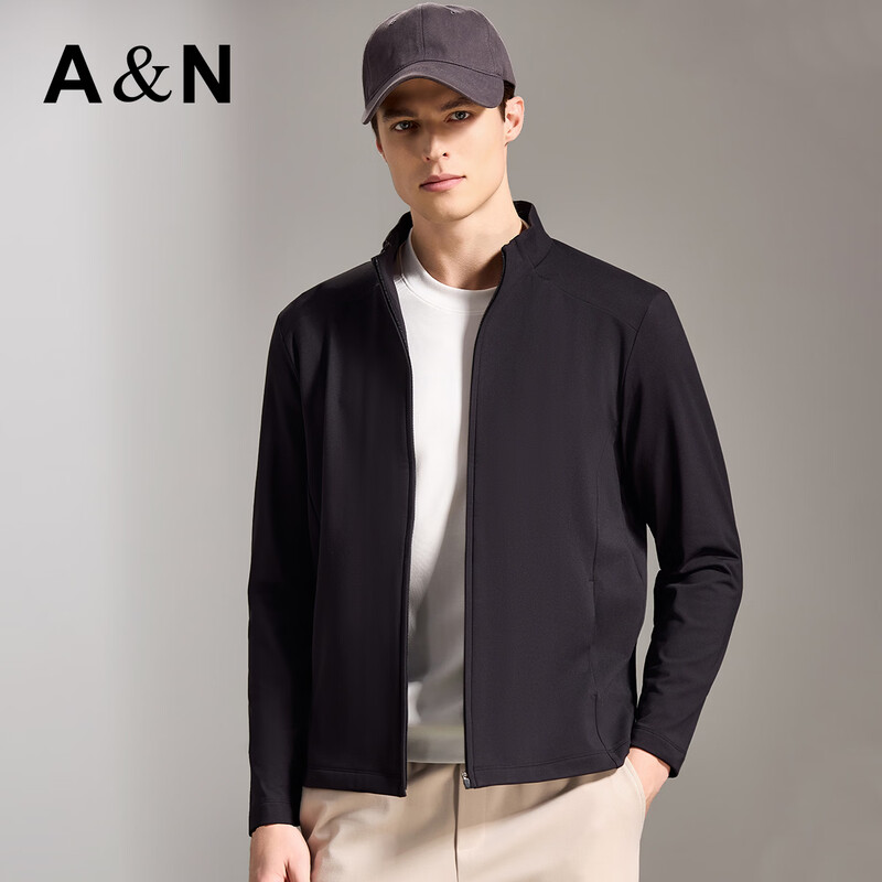 Antonio machine washable high elastic & brushed lining outdoor easy care sports jacket men's warm windproof simple jacket