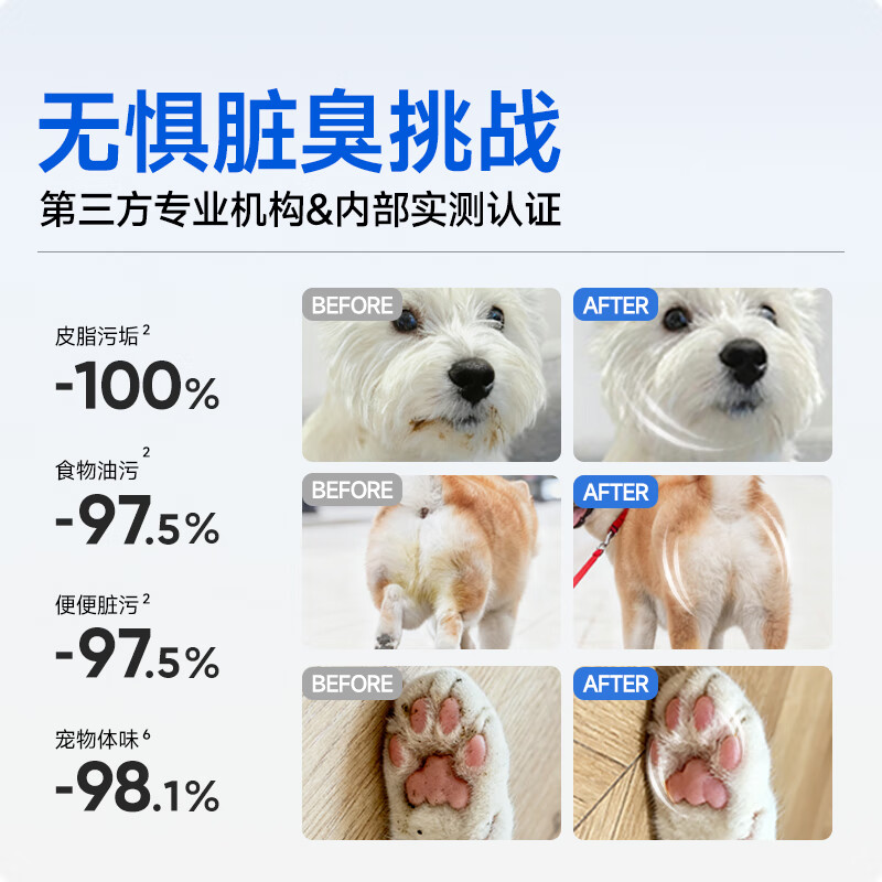 Lorde pet no-wash foam deodorant, decontamination and sterilization cat and dog no-wash shower gel 200ml