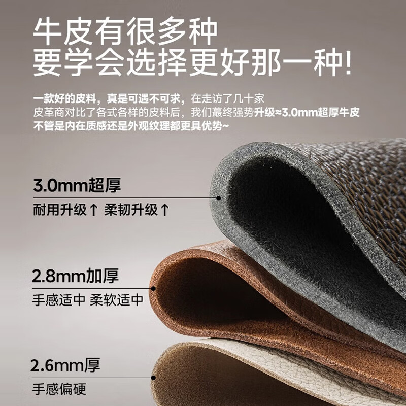 Nanshi home sofa Italian minimalist Lawrence sofa living room small yellow cowhide straight sofa light luxury modern leather art sofa 2.52 meters straight 2.8mm contact surface medium thick green leather extra thick stainless steel bottom frame