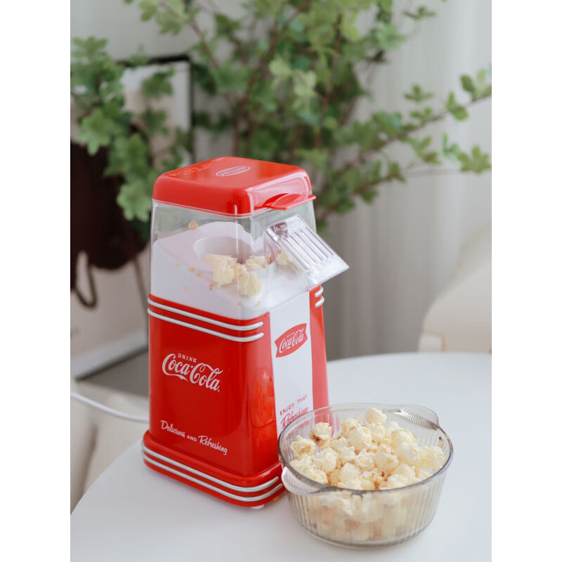 Coke popcorn machine, marshmallow machine, chocolate fountain machine, small fully automatic lazy snack machine, popcorn machine
