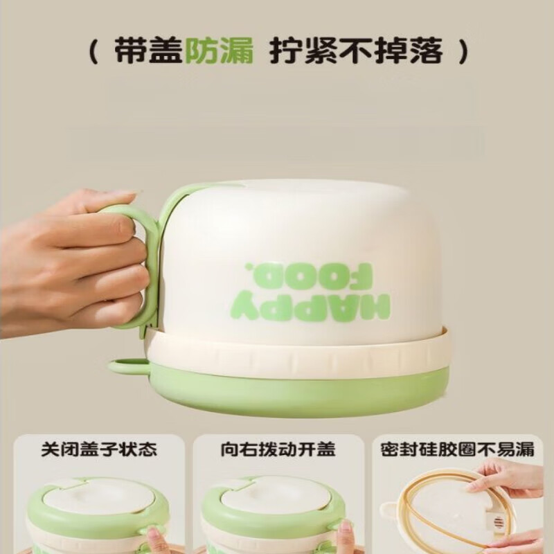 Shi Jin High Quality Heating Instant Noodle Bowl 316L Stainless Steel with Lid Office Workers Microwaveable Student Lunch Box Canteen 316L - Stainless Steel - Upgraded and Thickened Pink Large - 304 Chopsticks Spoon + Vegetable Grid Large Capacity