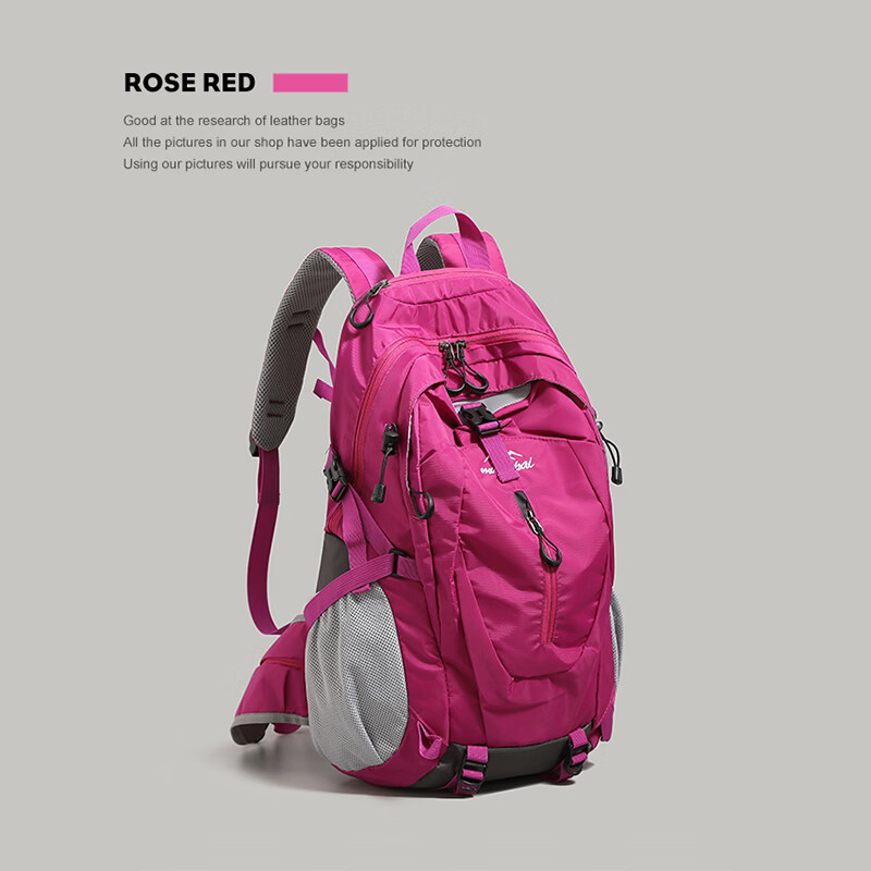 Kuang Rui Large Capacity Outdoor Hiking and Mountaineering Bag Women's 2026 New Trendy Men's Portable Lightweight Short-distance Travel Backpack Yellow