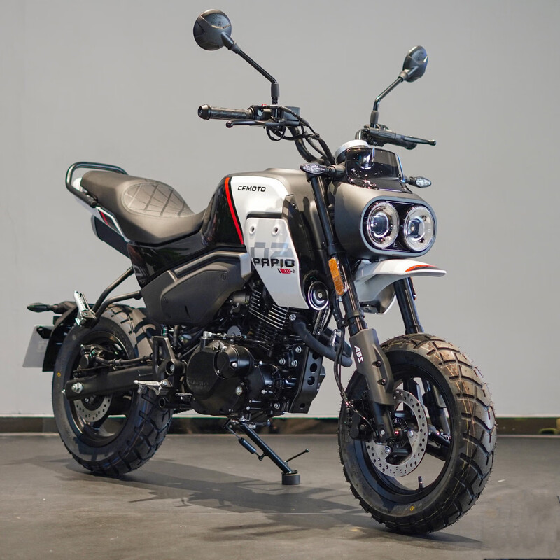 Chunfeng xo Baboon 125CC little monkey fuel motorcycle silver steel 150MINI monster ST street car second-hand motorcycle Chunfeng ST Baboon gray 90% new